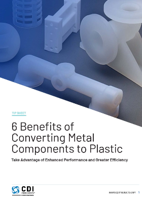 6 Benefits of Converting Metal Components to Plastic