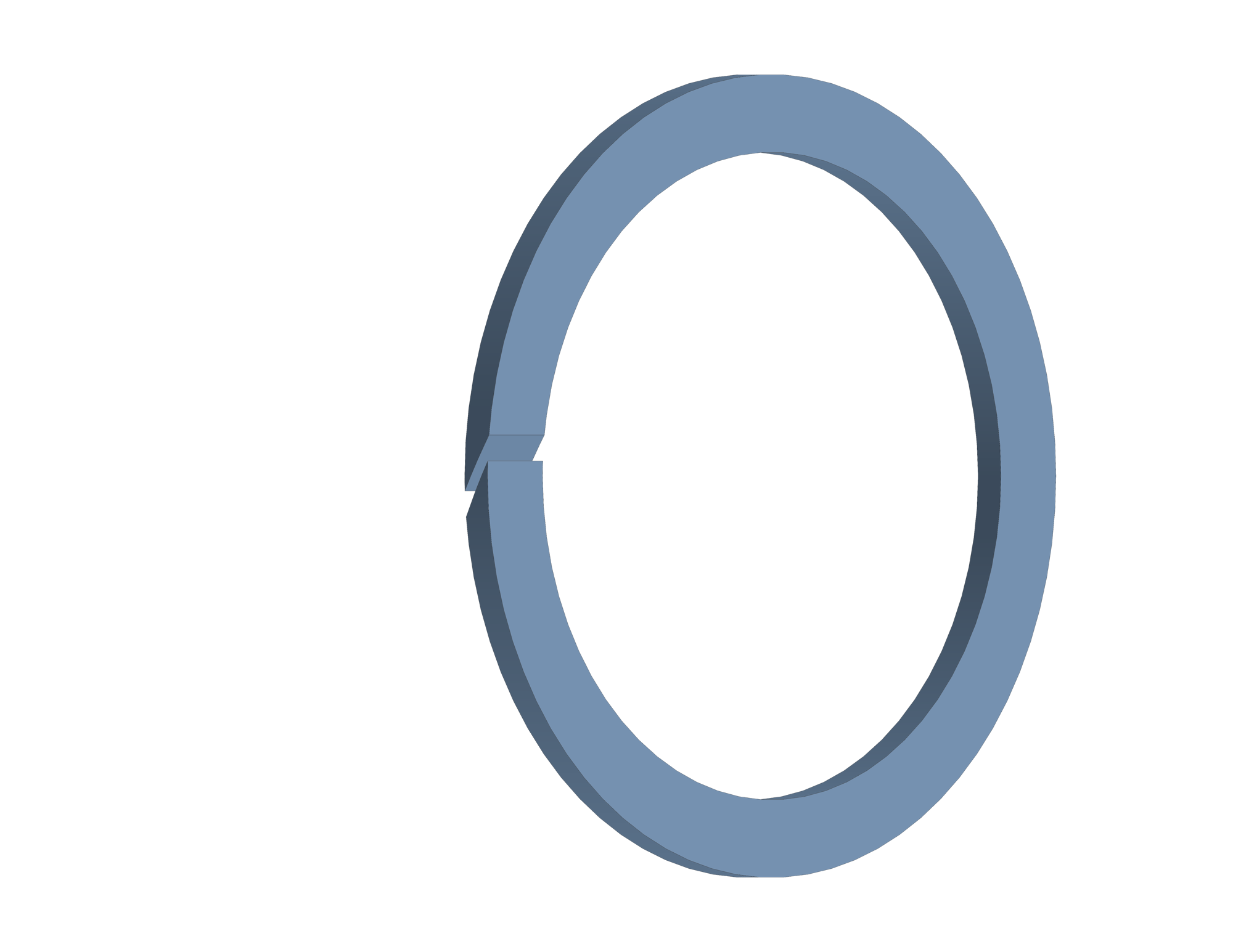 BACKUP RING SPLIT