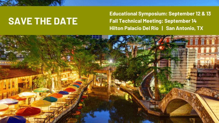 Educational Symposium and Fall Technical Meeting
