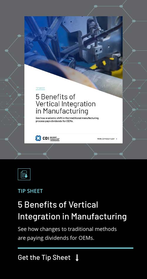 5 Benefits of Vertical Integration in Manufacturing
