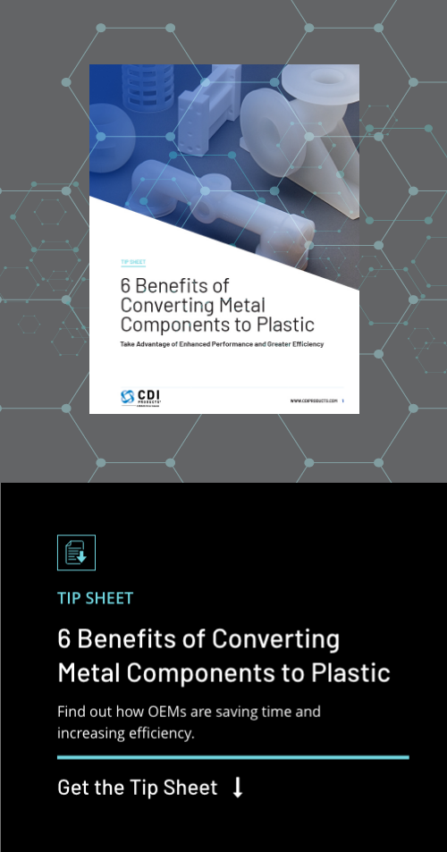 6 Benefits of Converting Metal Components to Plastic