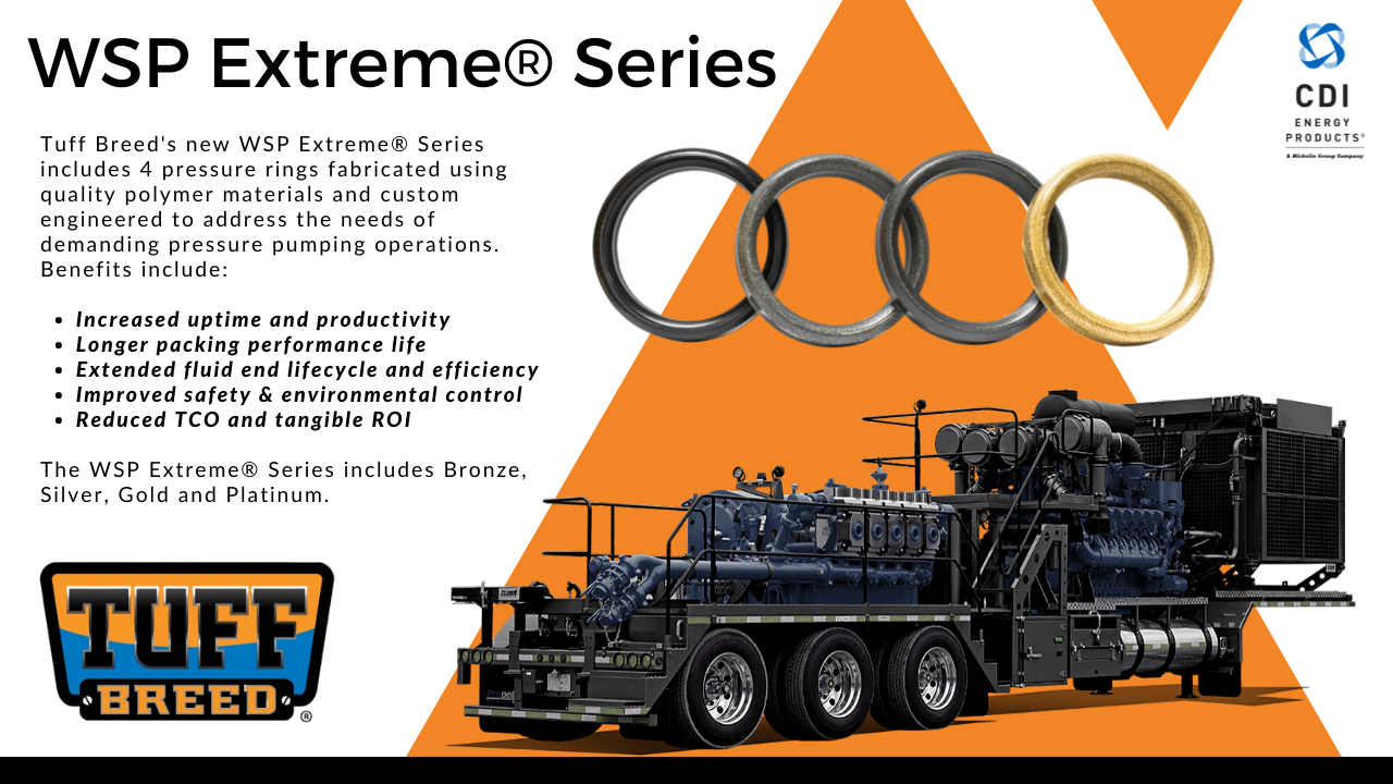 CDI Launches New WSP Extreme® Series in its Tuff Breed® Well Service Packing Line