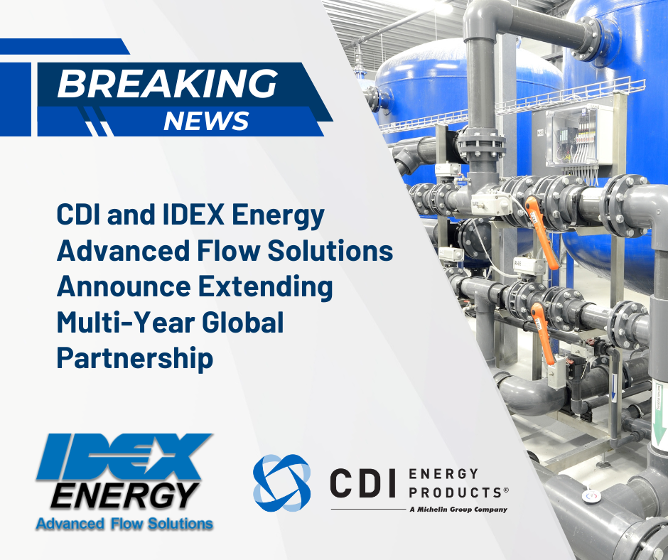 CDI and IDEX Energy Advanced Flow Solutions Renew Multi-Year Polymer ...